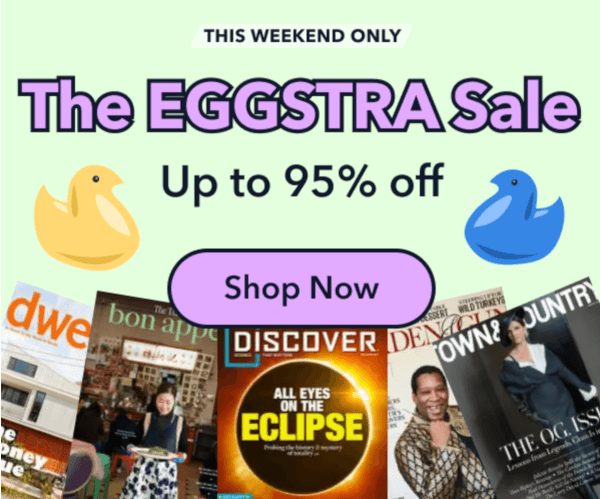 easter magazine sale